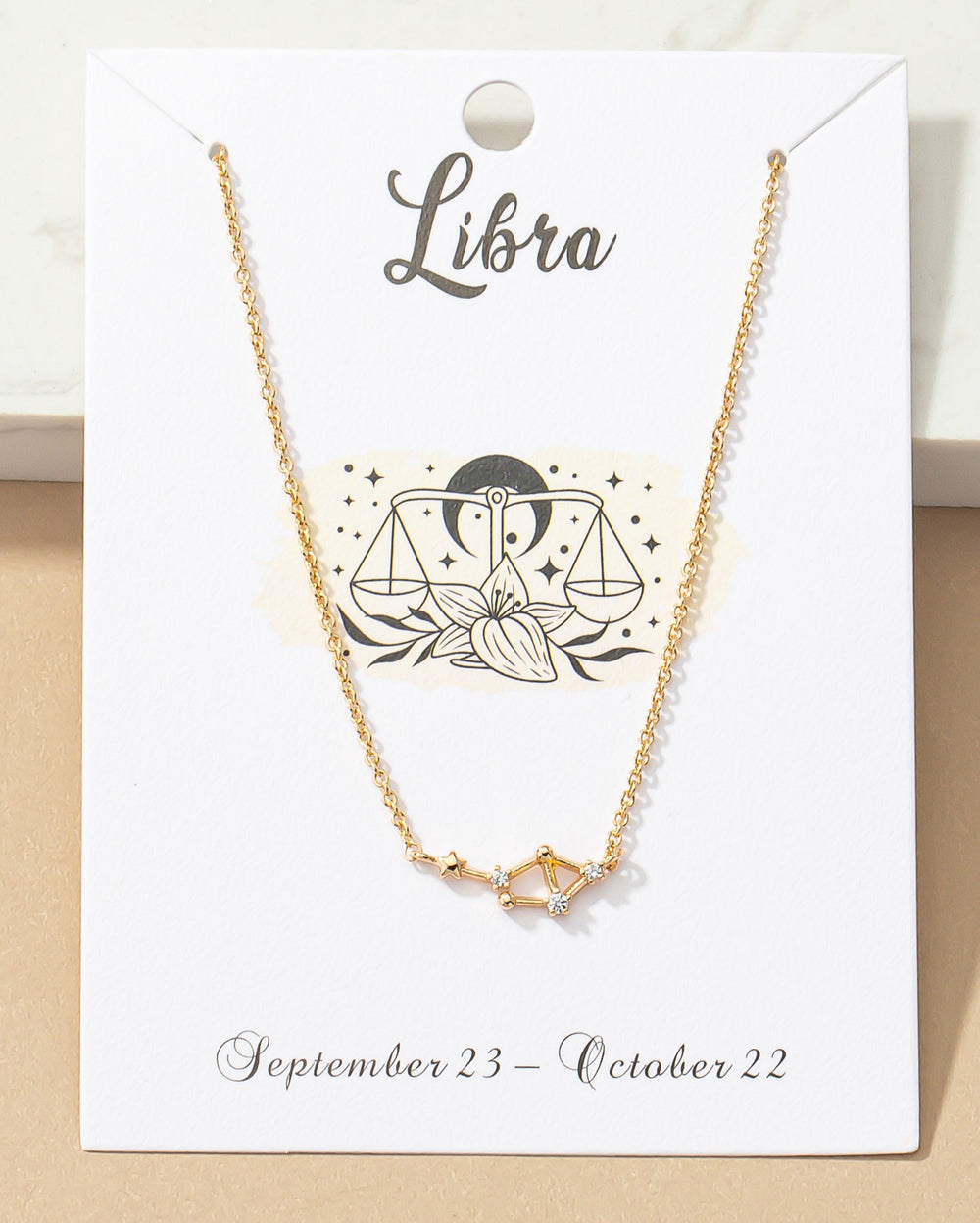 Zodiac Constellation Necklace