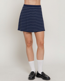 The Coastal Flare Knit Skirt