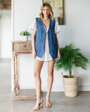The Payton Denim Vest