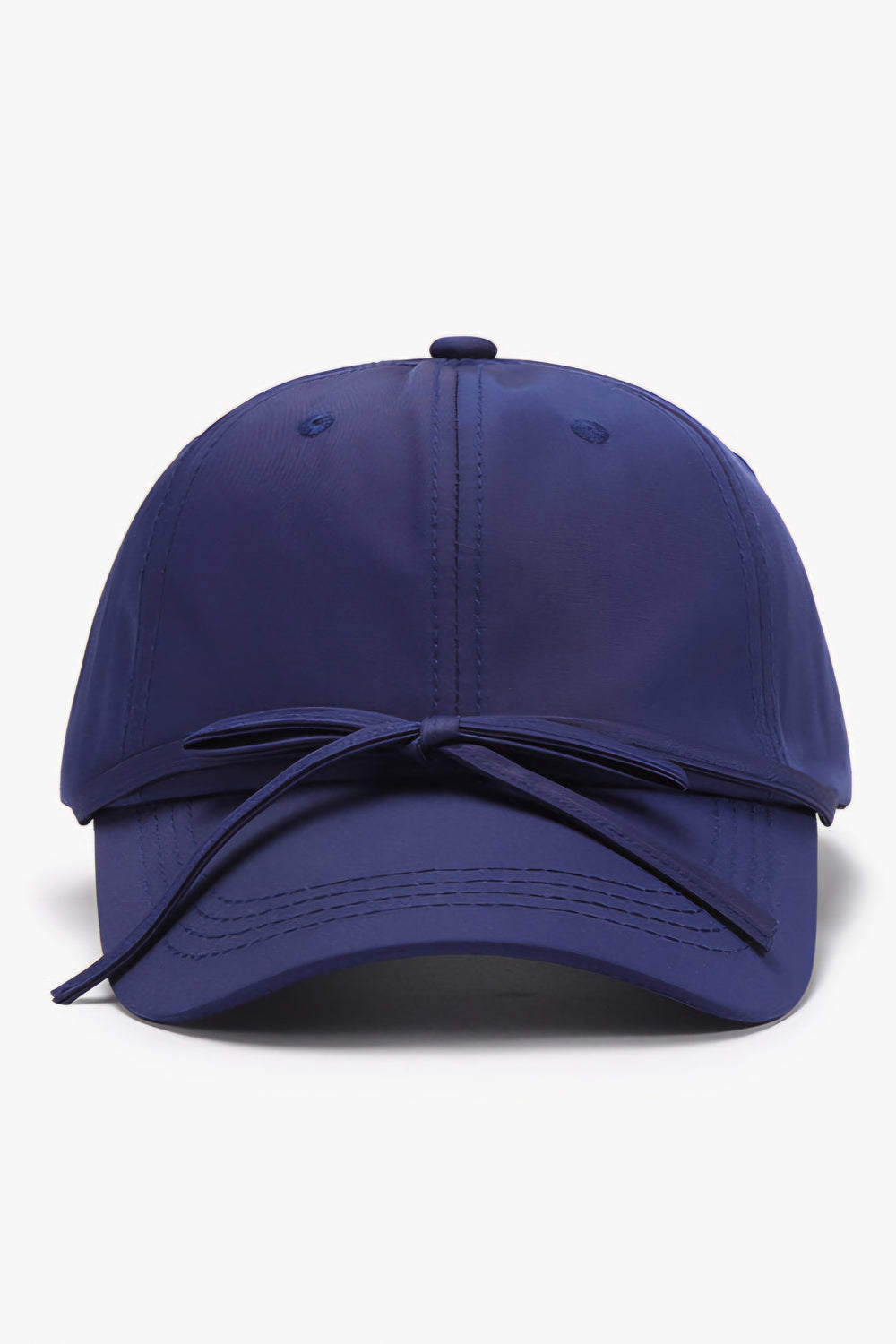 Tied Bow Cotton Baseball Cap *Multiple Color Options*