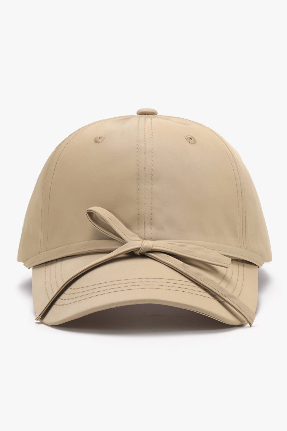 Tied Bow Cotton Baseball Cap *Multiple Color Options*