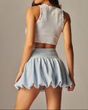 The Seraphine Bubble Skort