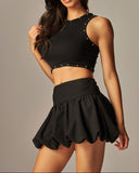 The Seraphine Bubble Skort