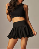 The Seraphine Bubble Skort