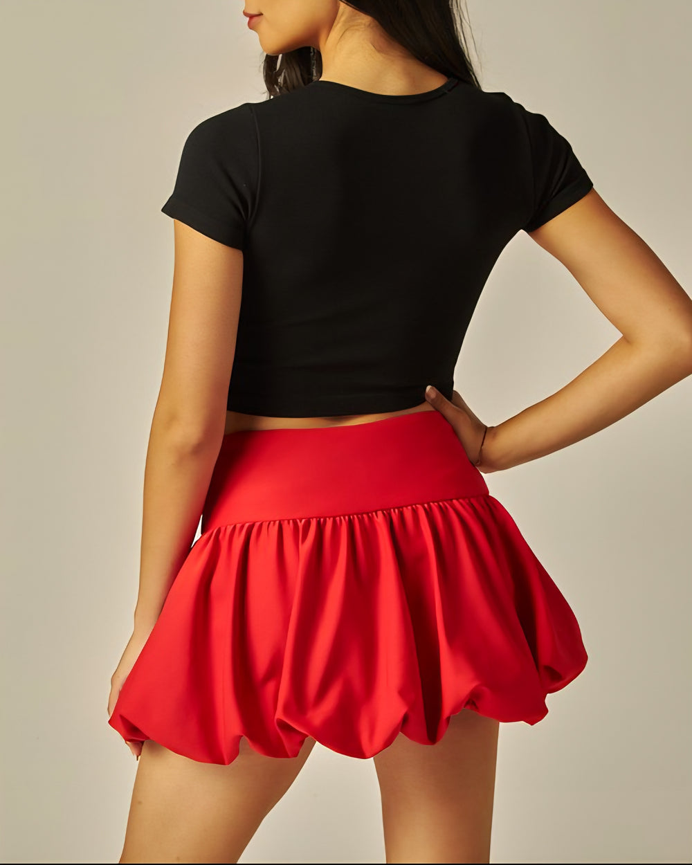 The Seraphine Bubble Skort