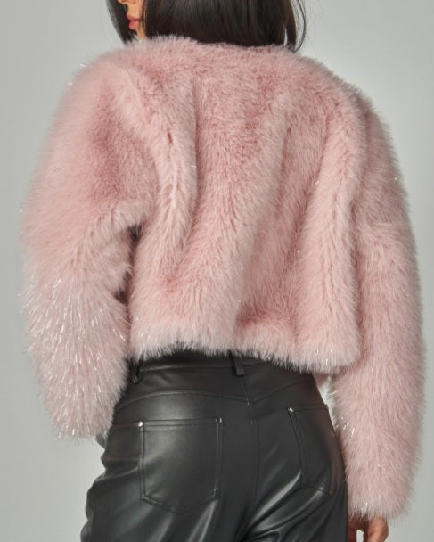 Winter Party Faux Fur Jacket
