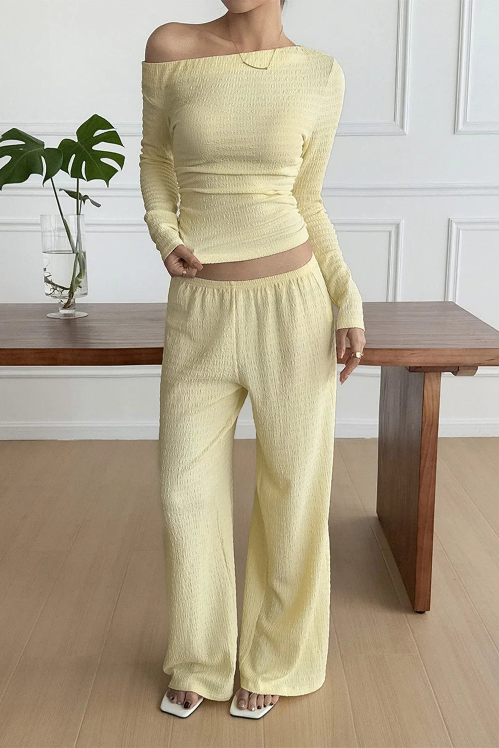 Long Sleeve Top and Pants Set *Multiple Color Options*