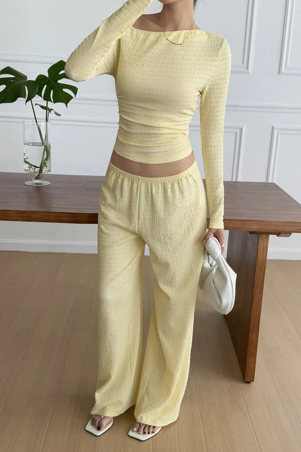 Long Sleeve Top and Pants Set *Multiple Color Options*