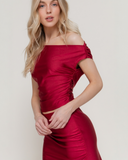 The Scarlett Affair Top And Skirt Set