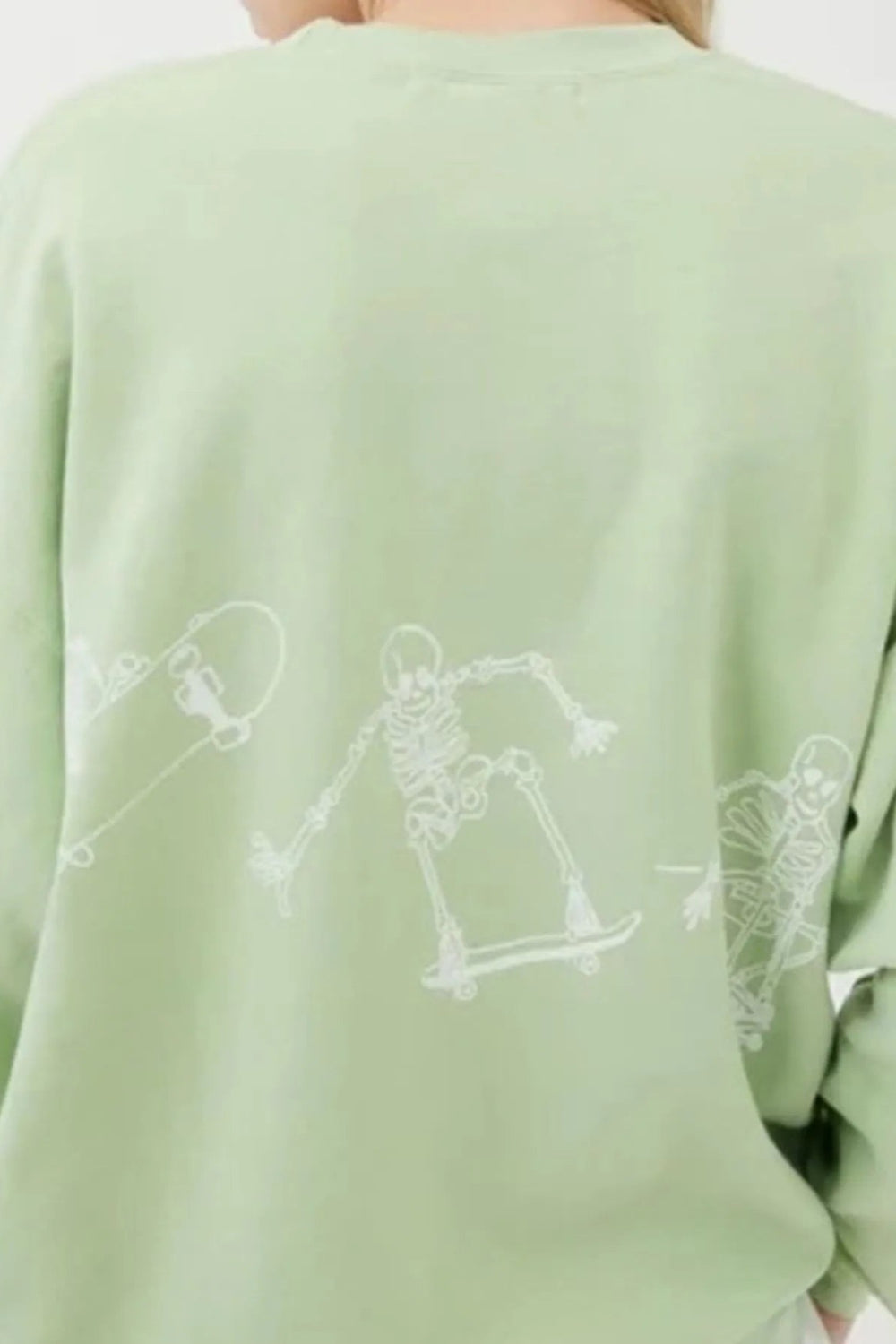 Skeleton Oversized Sweatshirt *Multiple Color Options*