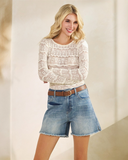 Monroe Long Sleeve Lace Top