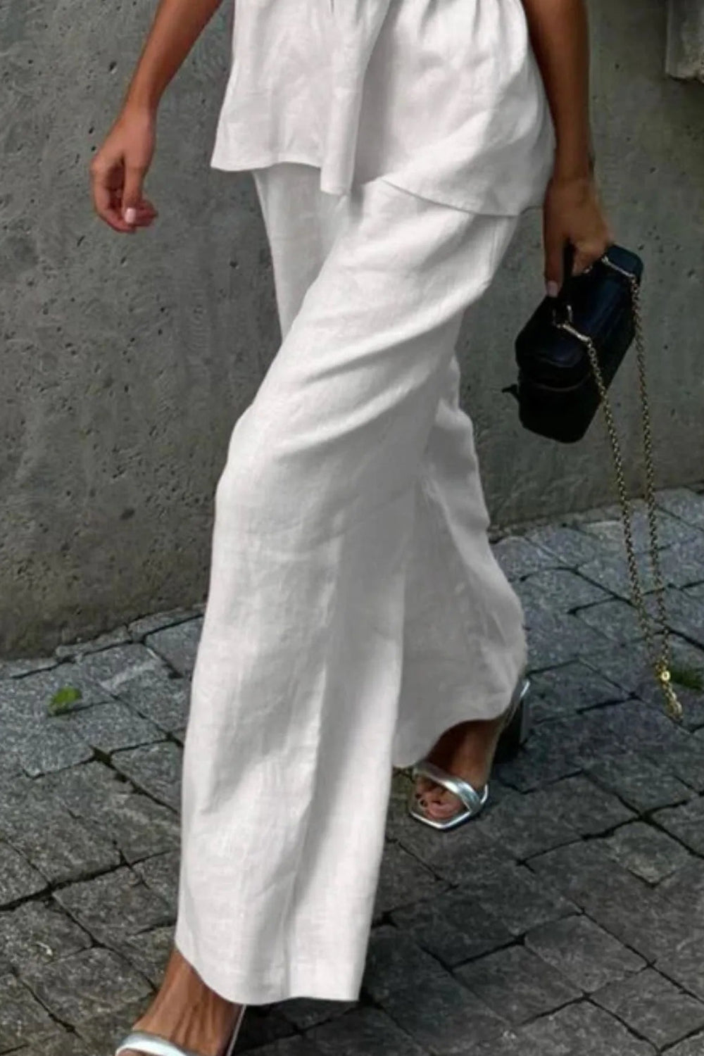 V-Neck Vest and Pants Set *Multiple Color Options*