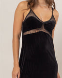 Dark Desire Velvet Maxi Dress