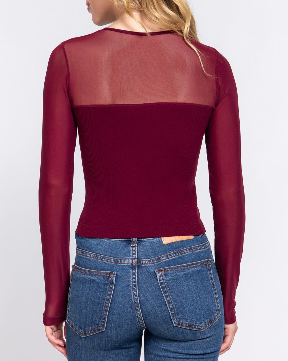 See Through You Long Sleeve Top