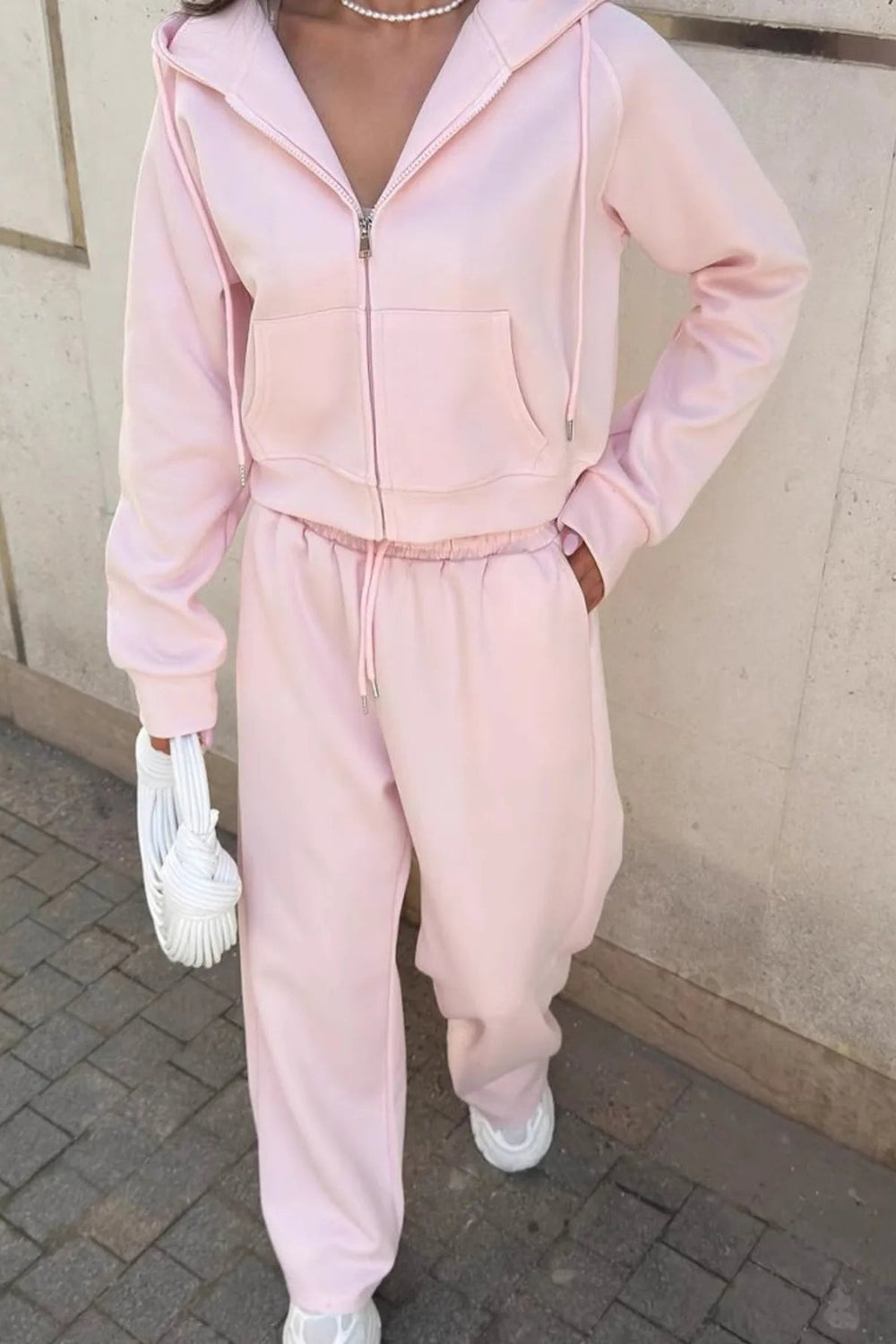 Zip Up Hoodie and Pants Set *Multiple Color Options*