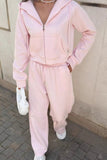 Zip Up Hoodie and Pants Set *Multiple Color Options*