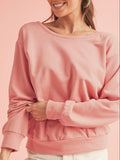 Bow Cutout Detail Sweater *Multiple Color Options*