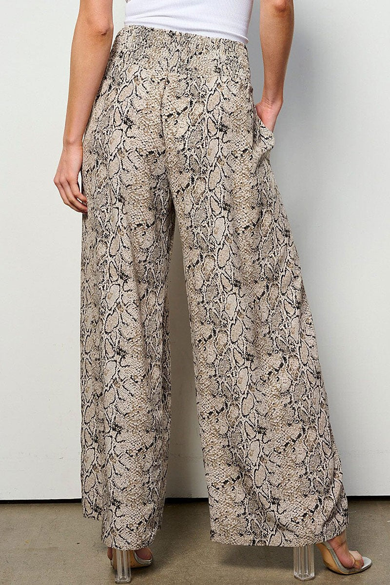 Chloe Snake Print Pants