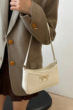 Bow Trim Shoulder Bag *Multiple Color Options*