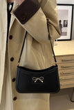 Bow Trim Shoulder Bag *Multiple Color Options*