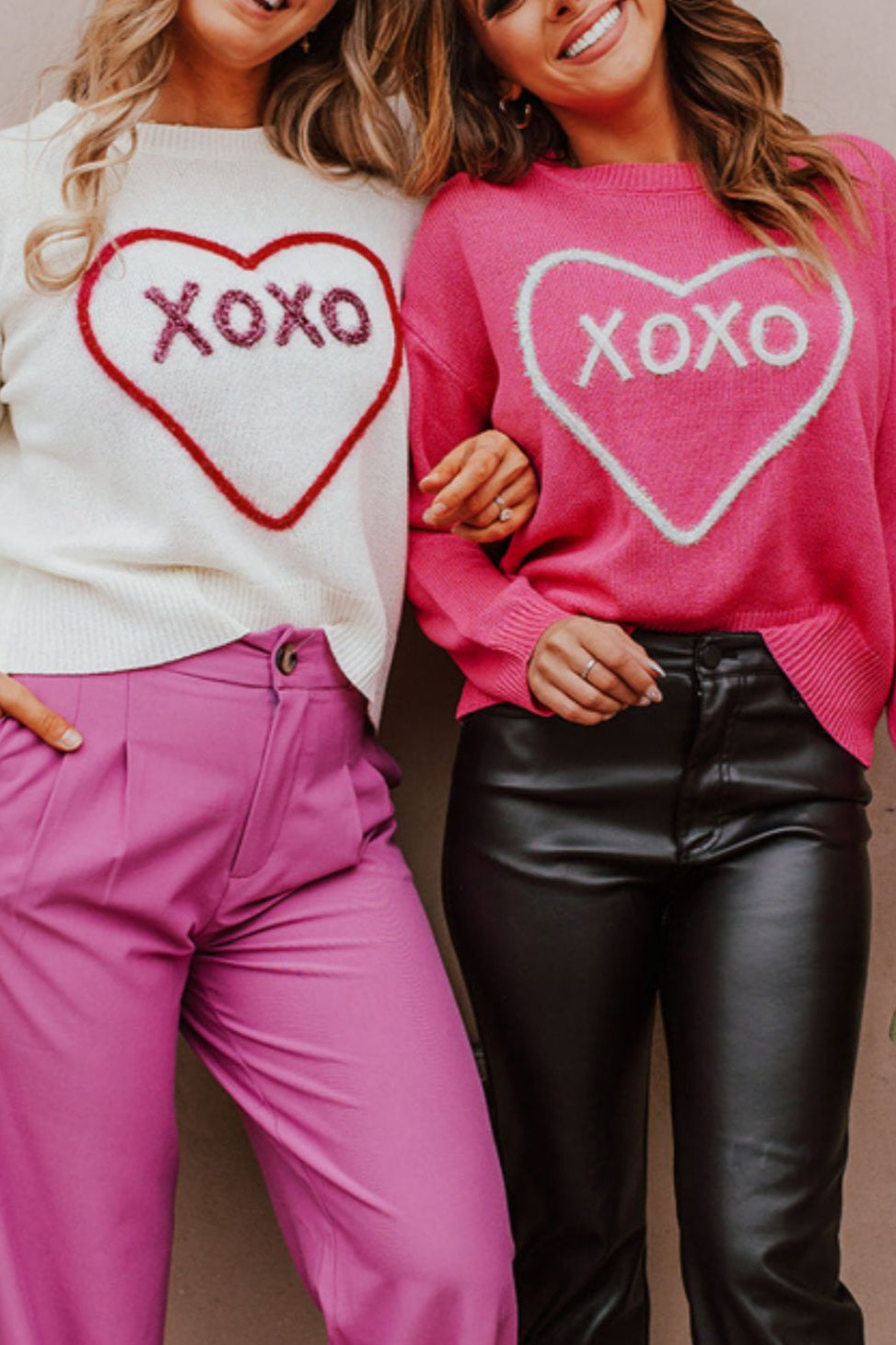 XOXO Round Neck Sweater *Multiple Color Options*