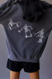 Skeleton Oversized Sweatshirt *Multiple Color Options*