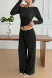 Long Sleeve Top and Pants Set *Multiple Color Options*
