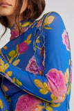 Floral Print Long Sleeve Top *Multiple Color Options*