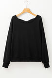 Bow Cutout Detail Sweater *Multiple Color Options*