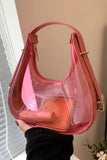 Leather Handle Shoulder Bag *Multiple Color Options*