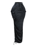 Pocket Full Of Sass Cargo Skirt