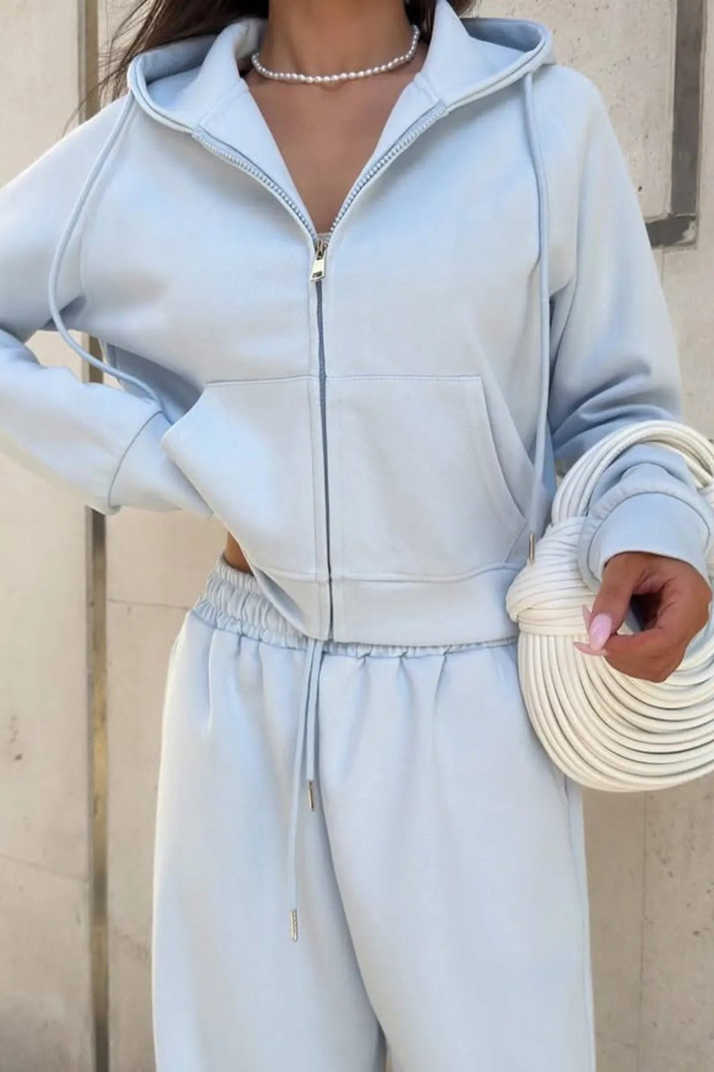 Zip Up Hoodie and Pants Set *Multiple Color Options*
