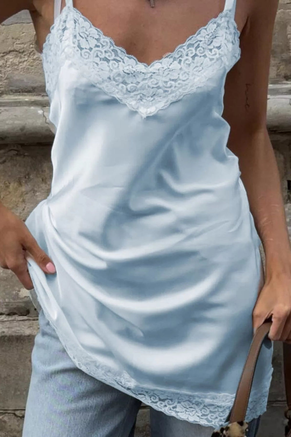 Lace Detail V-Neck Cami *Multiple Color Options*