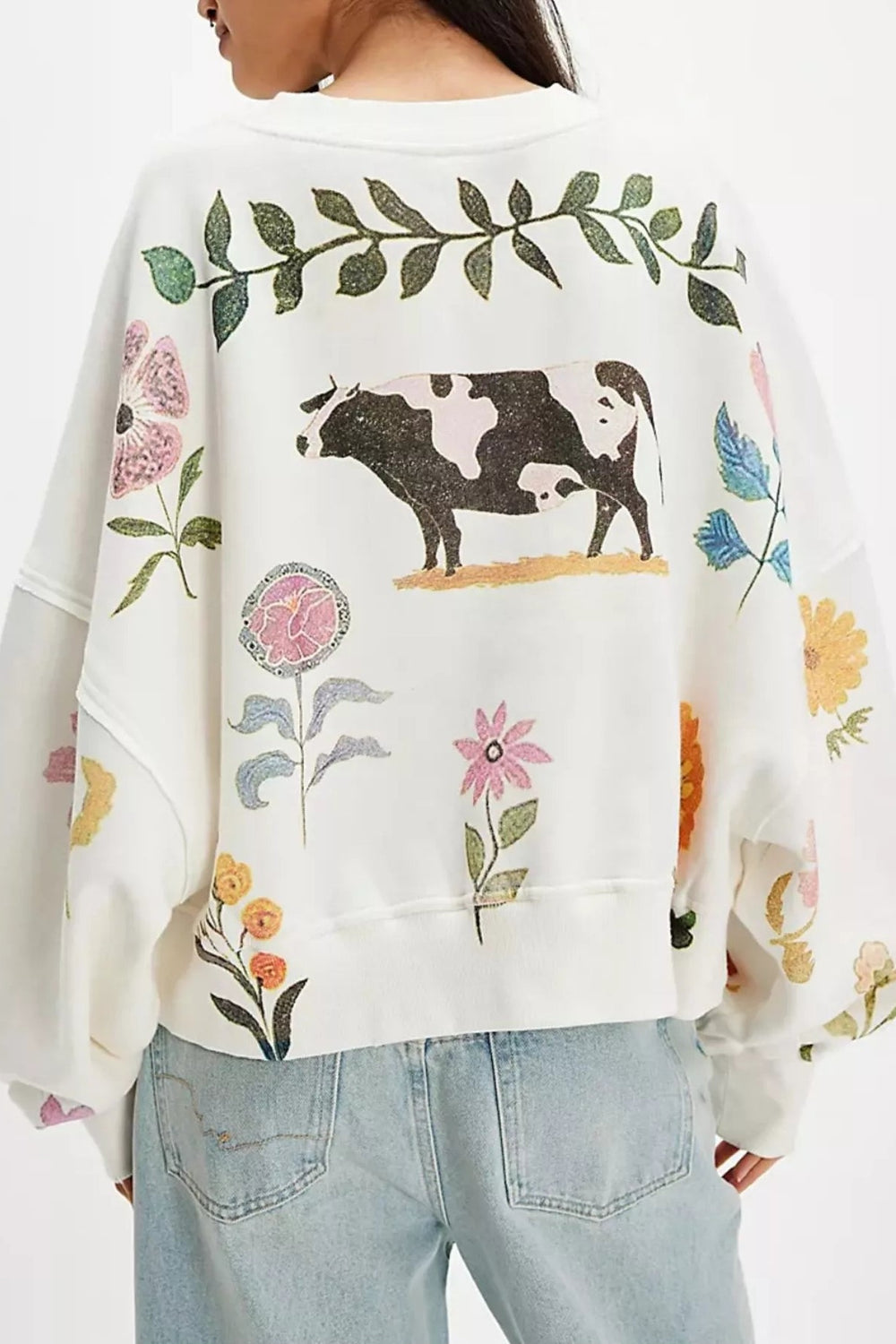 Dropped Shoulder Sweatshirt *Multiple Color Options*