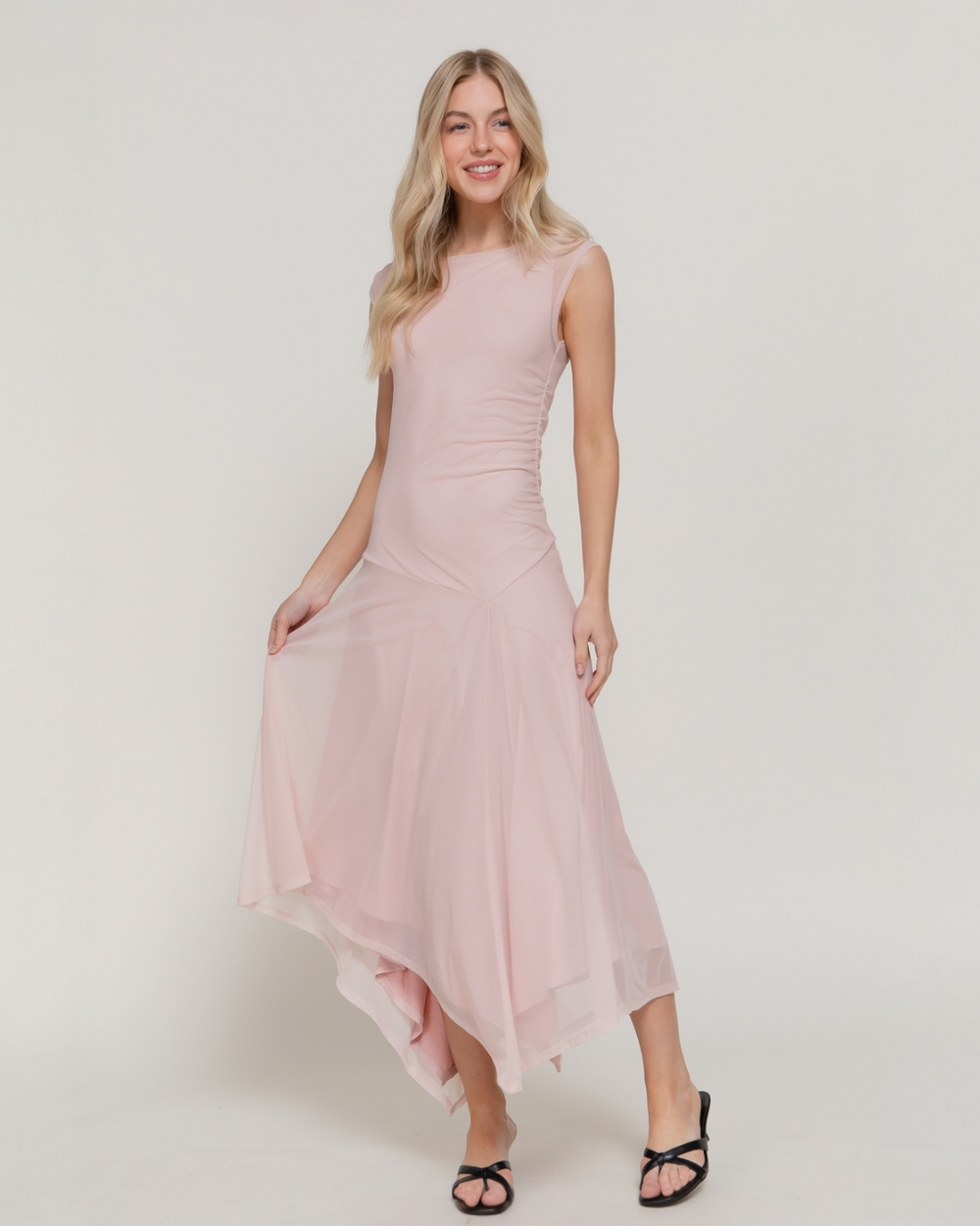 ethereal midi dress Juliette Ivory Midi Dress