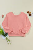 Bow Round Neck Sweatshirt *Multiple Color Options*