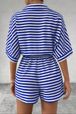 Tie Waist Striped Romper *Multiple Color Options*