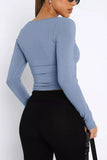 Sweetheart Neck Crop Tee *Multiple Color Options*