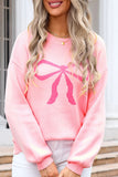 Bow Round Neck Sweater *Multiple Color Options*