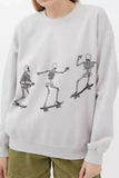 Skeleton Oversized Sweatshirt *Multiple Color Options*