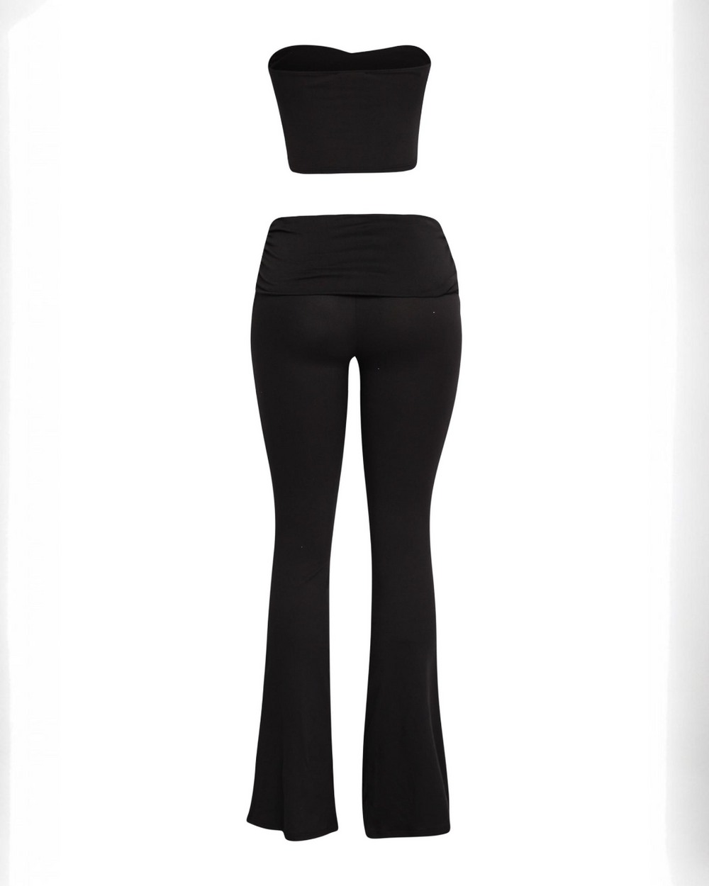 Dark Mode Tube Top and Pant Set