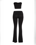 Dark Mode Tube Top and Pant Set