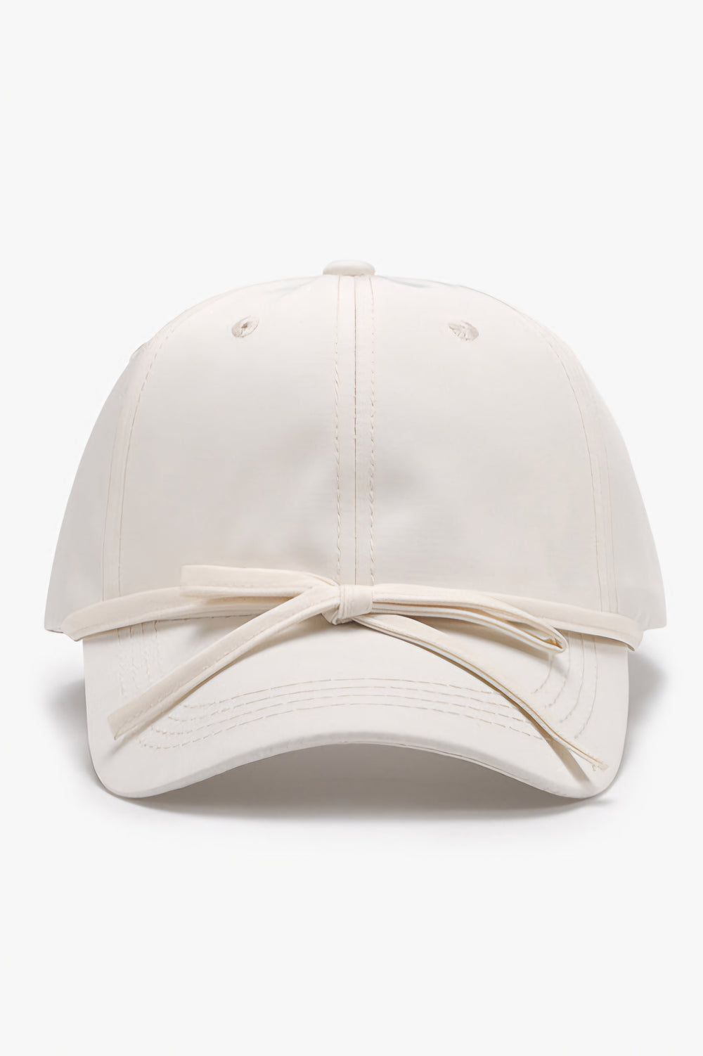 Tied Bow Cotton Baseball Cap *Multiple Color Options*