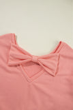 Bow Cutout Detail Sweater *Multiple Color Options*