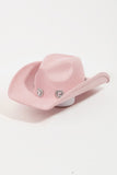 Rhinestone Heart Cowboy Hat *Multiple Color Options*