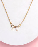 Bow Babe Mini Pendant Necklace