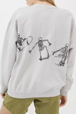 Skeleton Oversized Sweatshirt *Multiple Color Options*