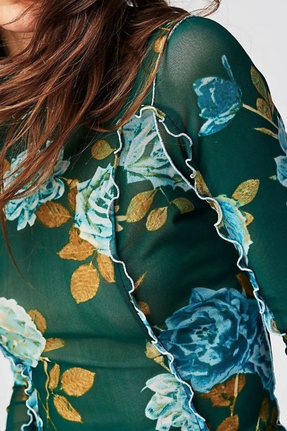 Floral Print Long Sleeve Top *Multiple Color Options*