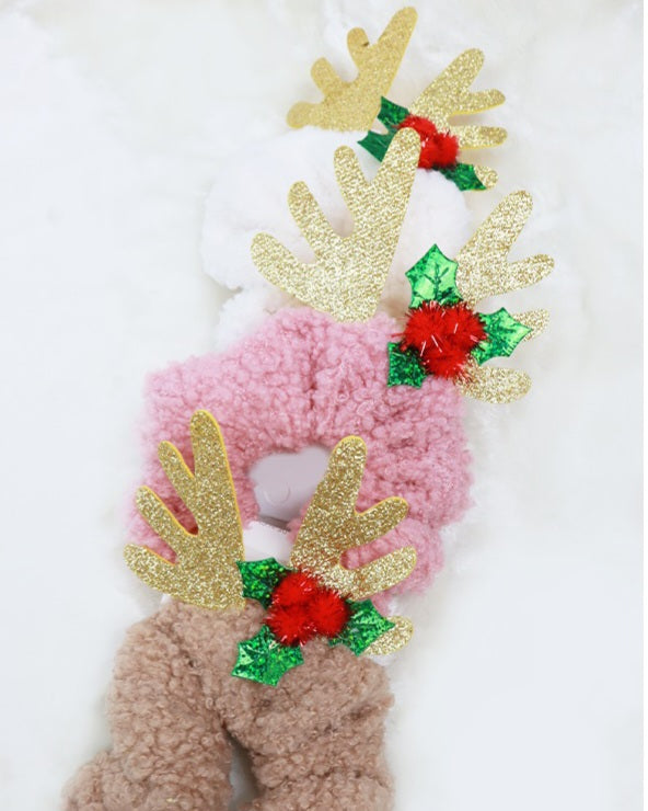 Favorite Reindeer Scrunchie