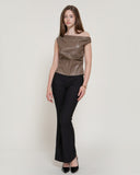 Downtown Darling Faux Leather Top